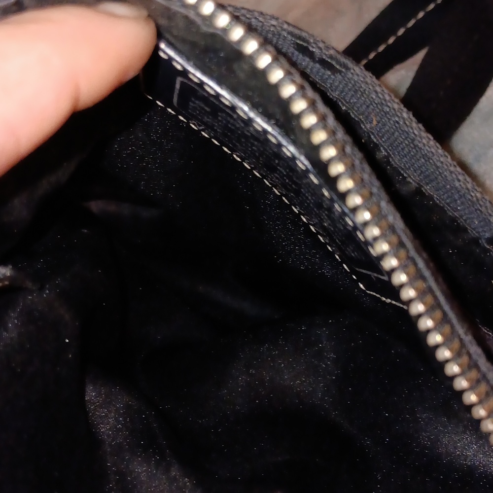 COACH Black/Pewter Crossbody - Picture 11 of 12